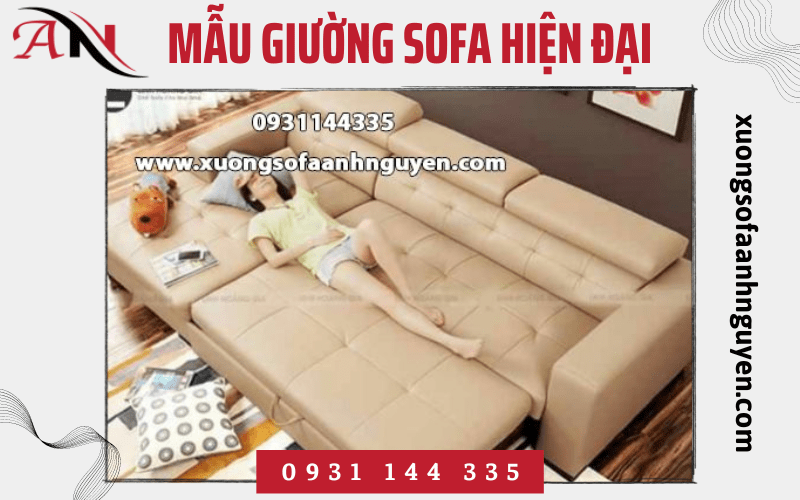 mẫu giường sofa